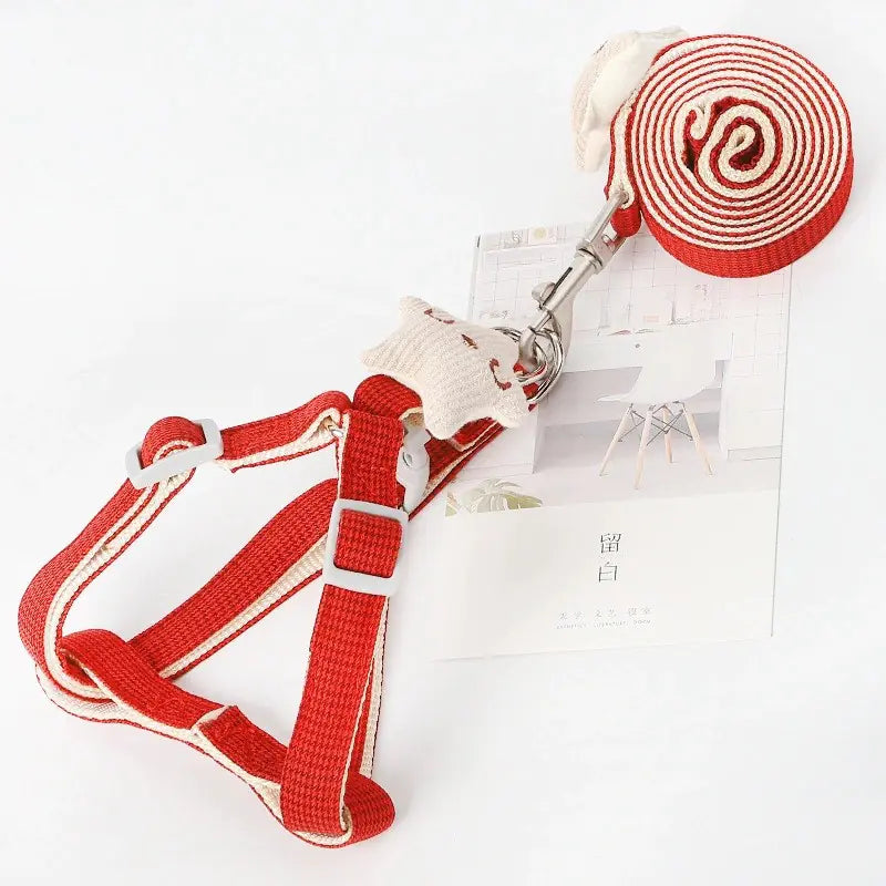 Houndstooth Dog Leash for Pets