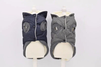 Pet Clothing, Autumn Winter Cotton Outfit for Dogs